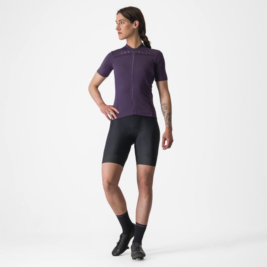 Castelli ANIMA 4 Jersey Dames Paars | 385207RPZ