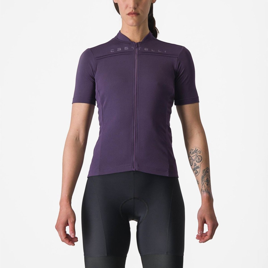 Castelli ANIMA 4 Jersey Dames Paars | 385207RPZ