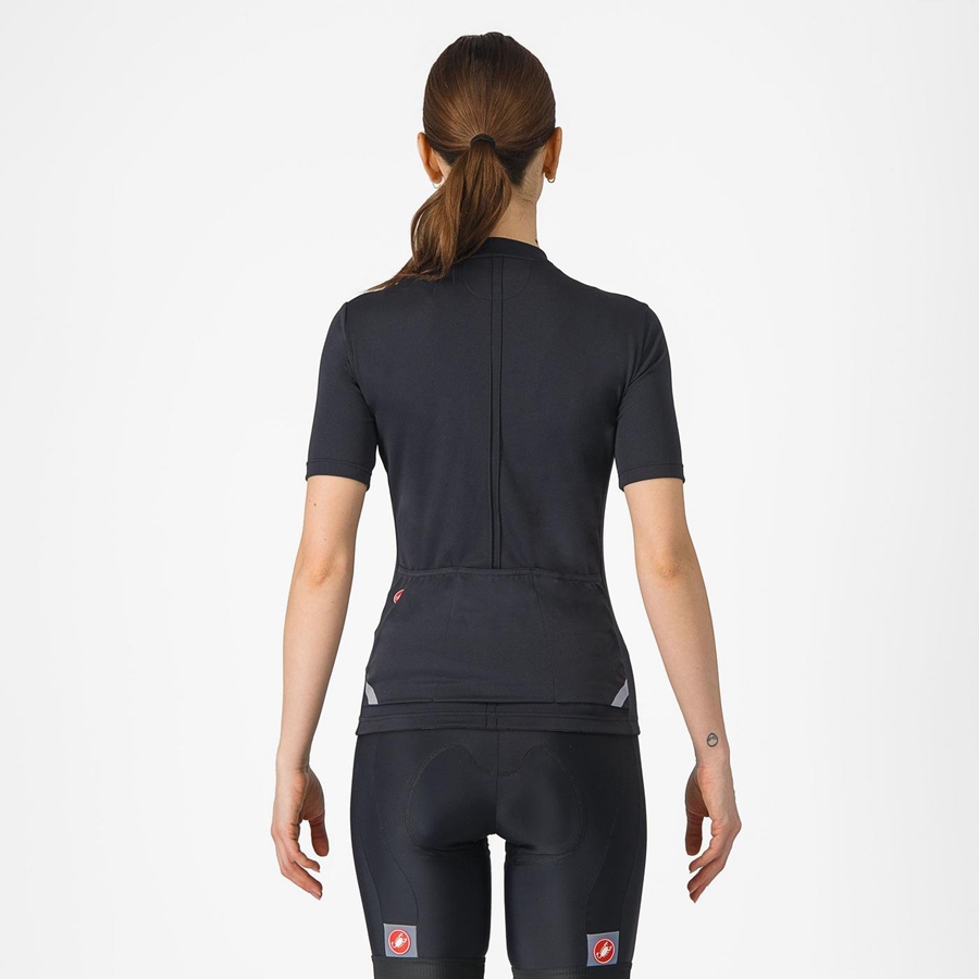 Castelli ANIMA 4 Jersey Dames Zwart | 658910UDP