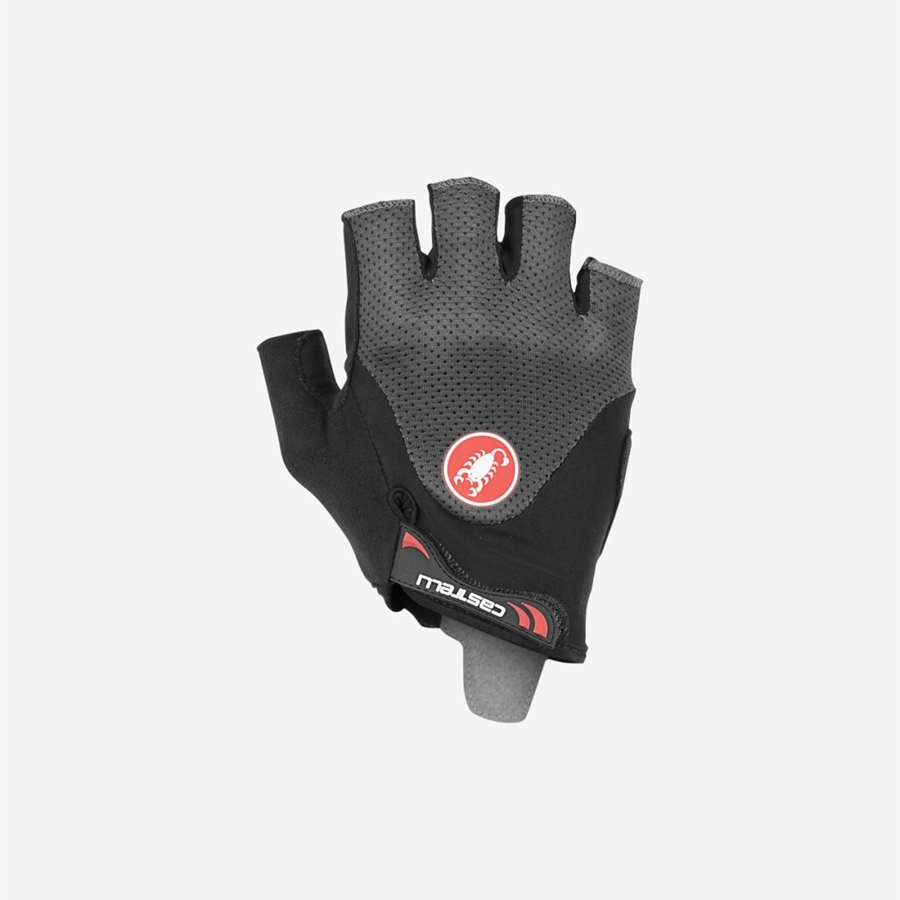 Castelli ARENBERG GEL 2 Handschoenen Heren Donkergrijs | 718539AGD