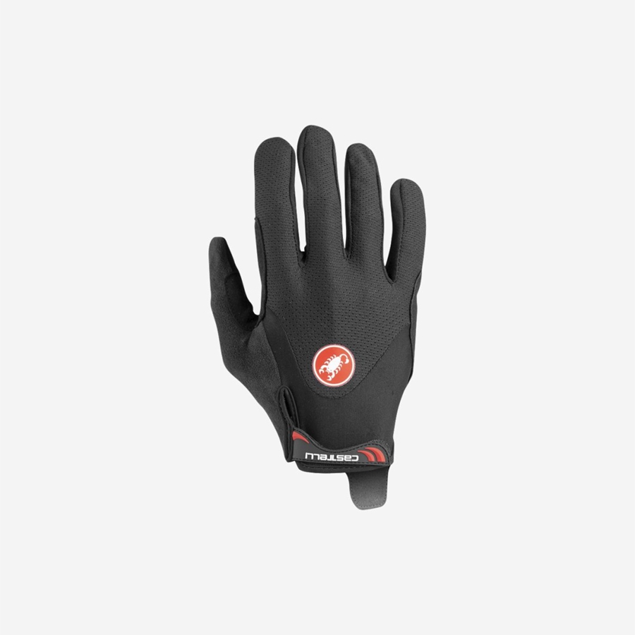 Castelli ARENBERG GEL LF Handschoenen Heren Zwart | 289713ERQ