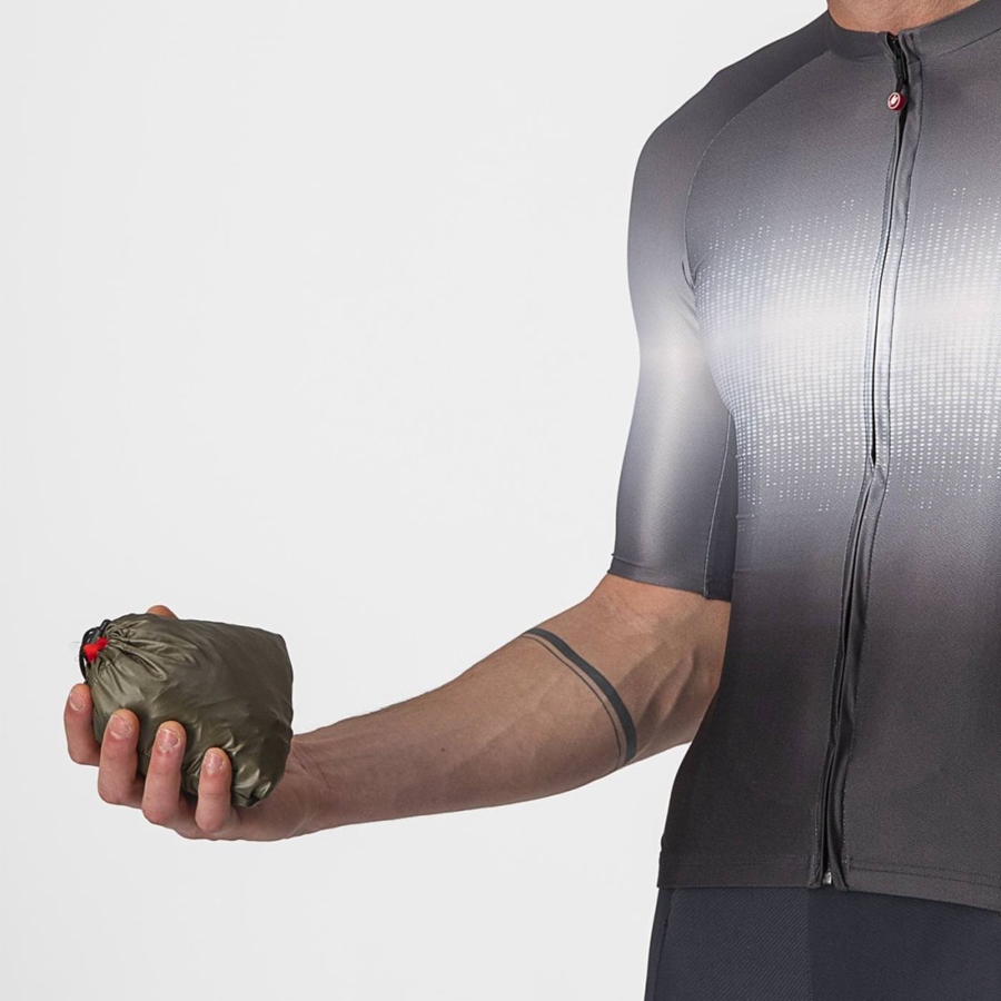 Castelli ARIA SHELL Bescherming Heren Bruin | 614287XQG