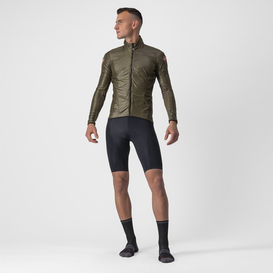 Castelli ARIA SHELL Bescherming Heren Bruin | 614287XQG