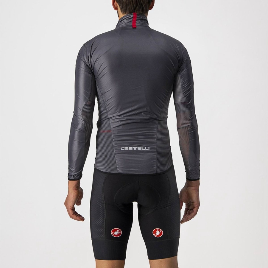 Castelli ARIA SHELL Bescherming Heren Donkergrijs | 891357NAB