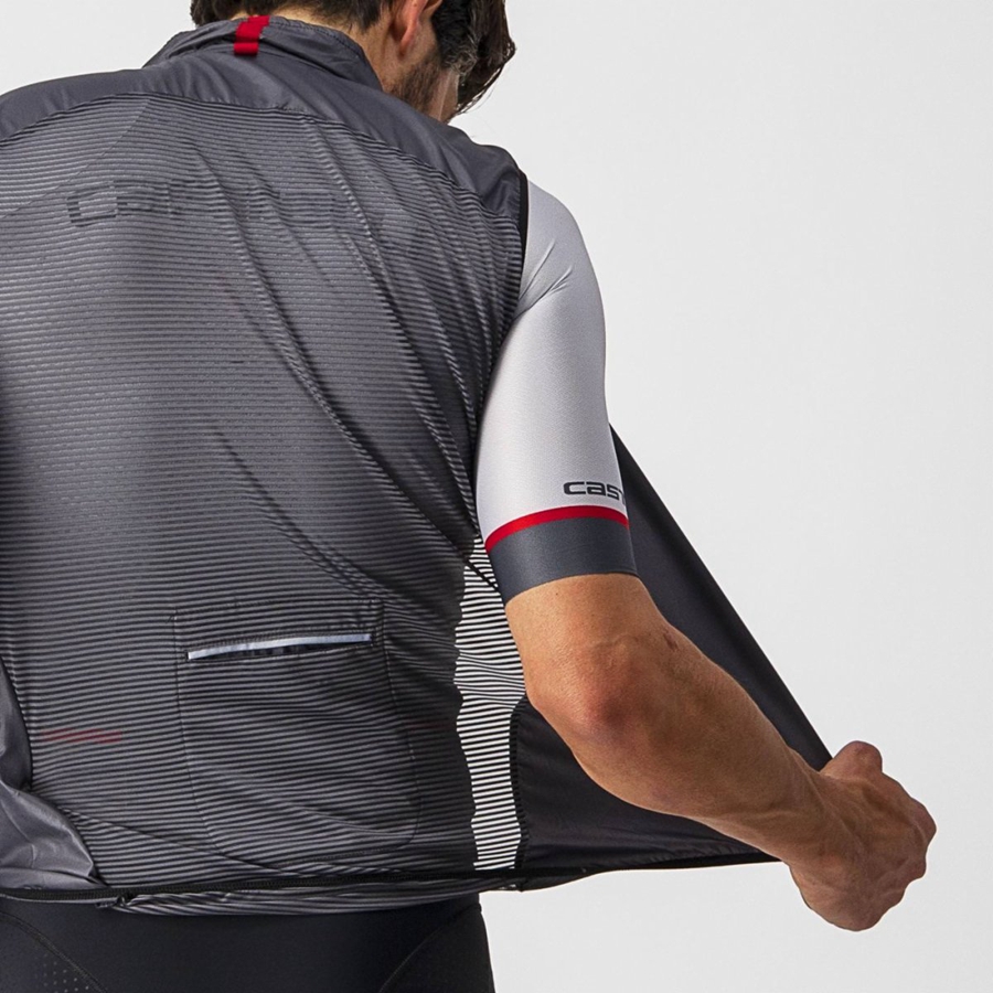 Castelli ARIA Vest Heren Donkergrijs | 760142OWP