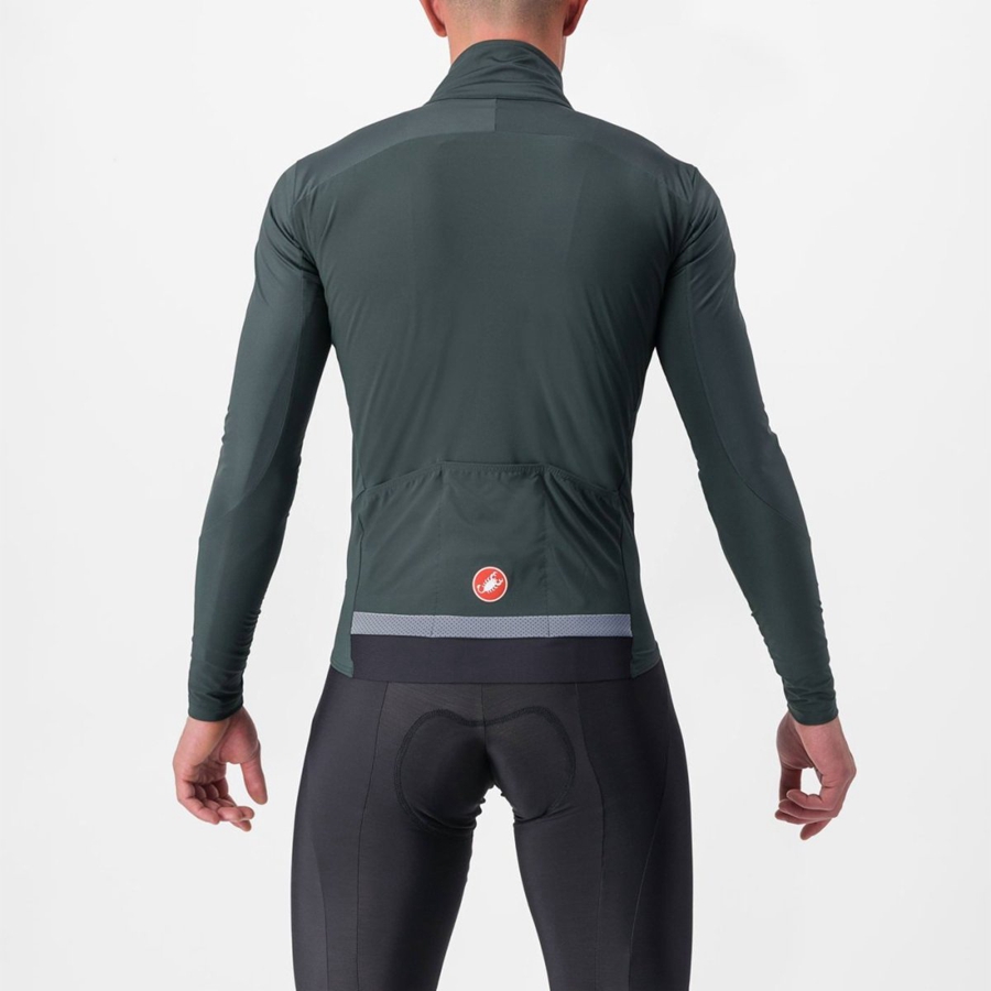 Castelli BETA RoS Jassen Heren Groen Rood Oranje | 516832ABS