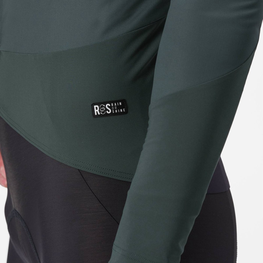 Castelli BETA RoS Jassen Heren Groen Rood Oranje | 516832ABS