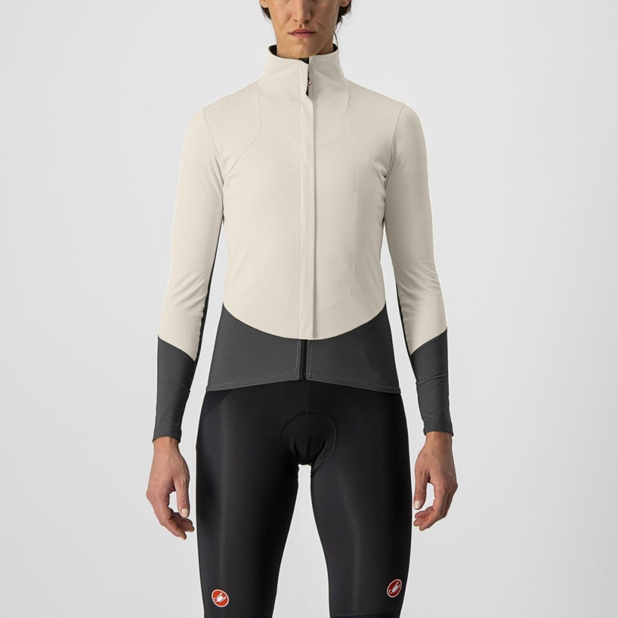 Castelli BETA RoS W Jassen Dames Donkergrijs | 791345VJL