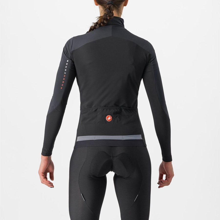 Castelli BETA RoS W Jassen Dames Zwart | 714960CVY