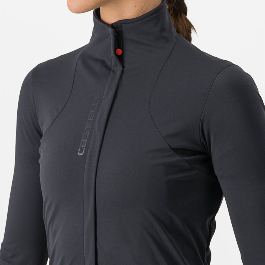 Castelli BETA RoS W Jassen Dames Zwart | 714960CVY