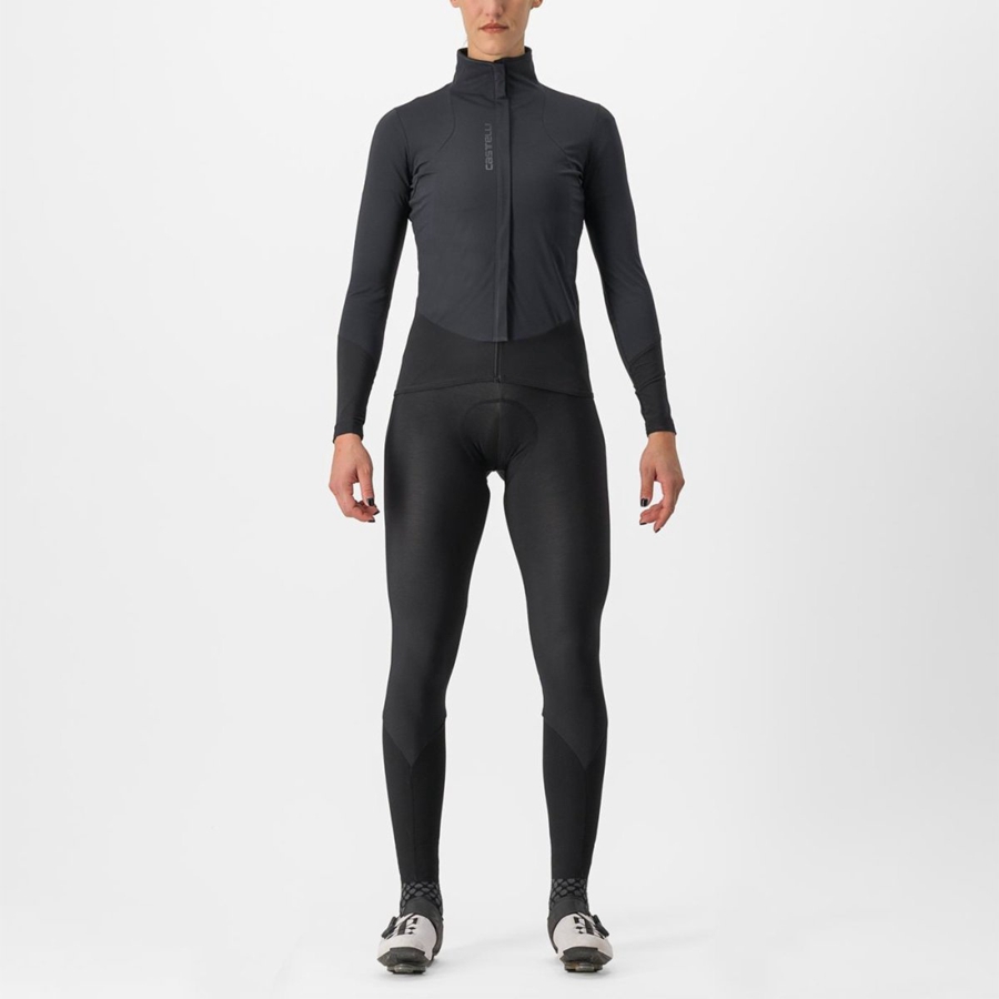 Castelli BETA RoS W Jassen Dames Zwart | 714960CVY