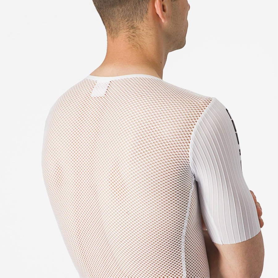 Castelli BOLERO SS Basislaag Heren Wit | 814250ADJ