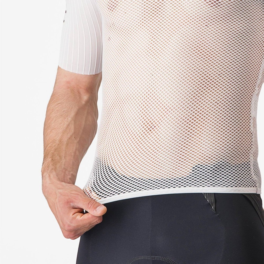 Castelli BOLERO SS Basislaag Heren Wit | 814250ADJ