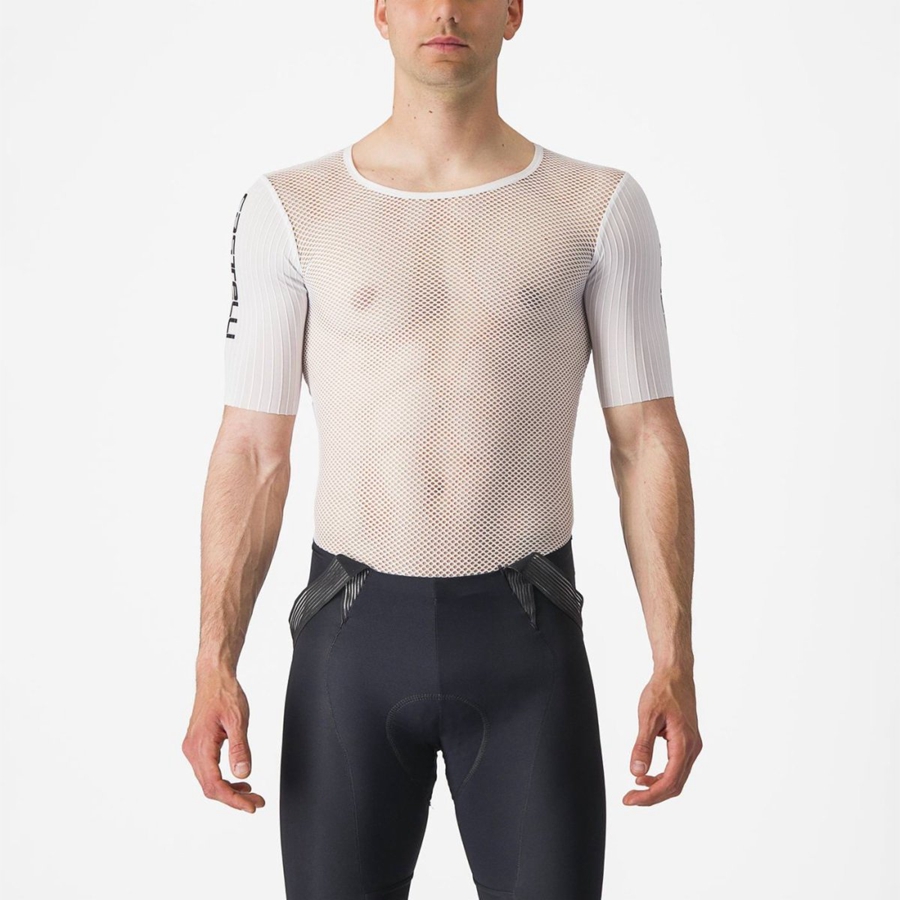 Castelli BOLERO SS Basislaag Heren Wit | 814250ADJ