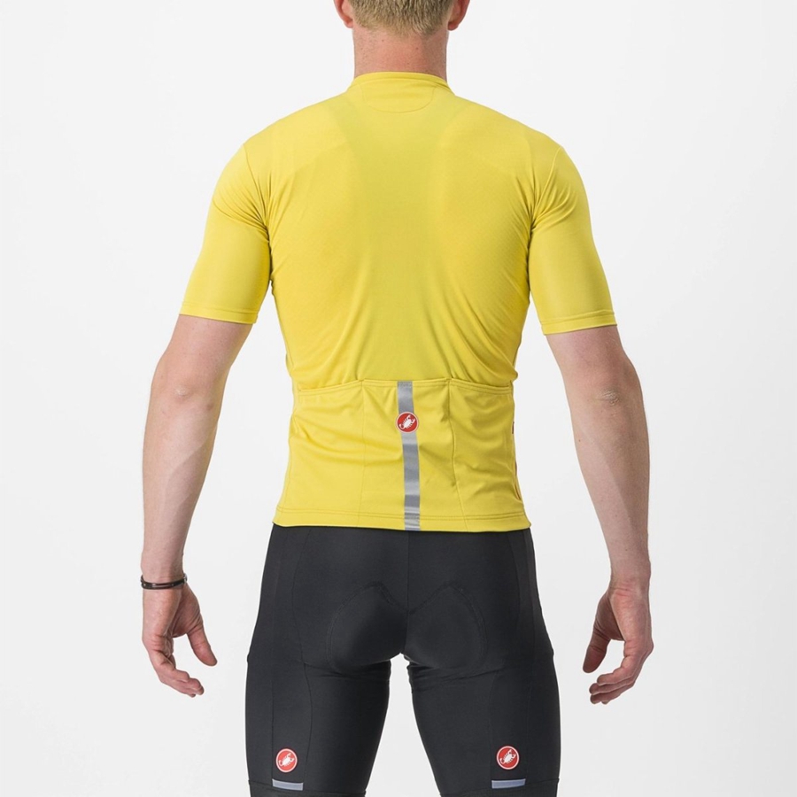 Castelli CLASSIFICA Jersey Heren Geel | 789241JPO