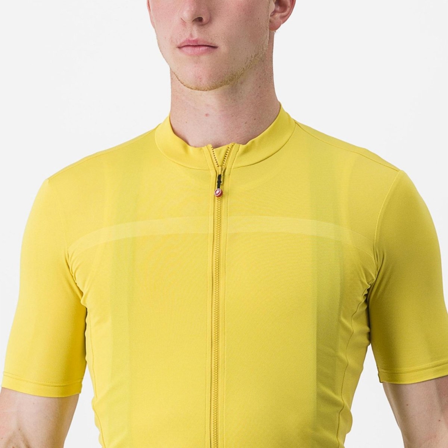 Castelli CLASSIFICA Jersey Heren Geel | 789241JPO