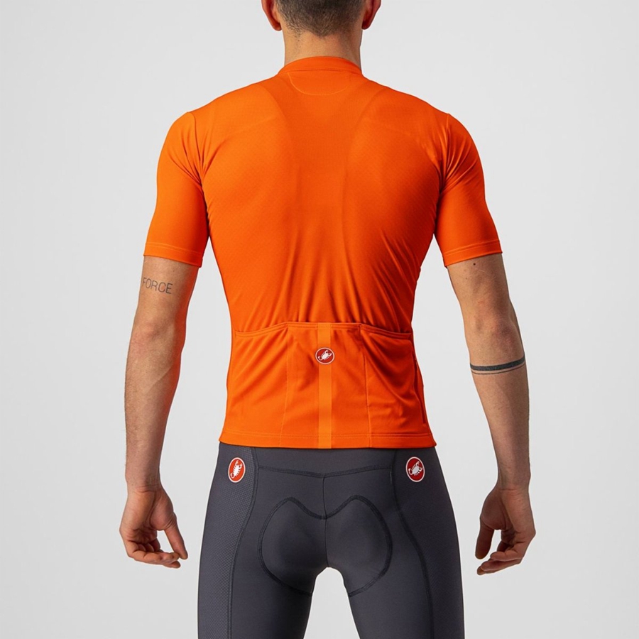 Castelli CLASSIFICA Jersey Heren Oranje | 026387CQB