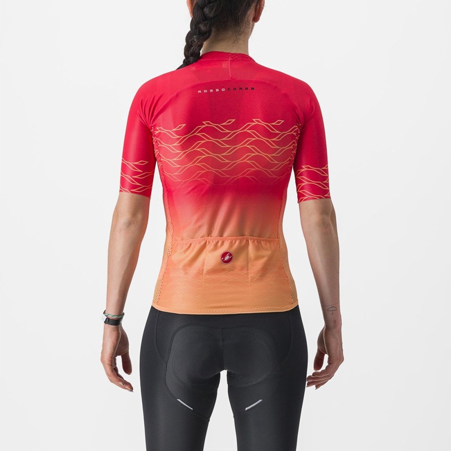 Castelli CLIMBER'S 2.0 W Jersey Dames Oranje | 736125QEV