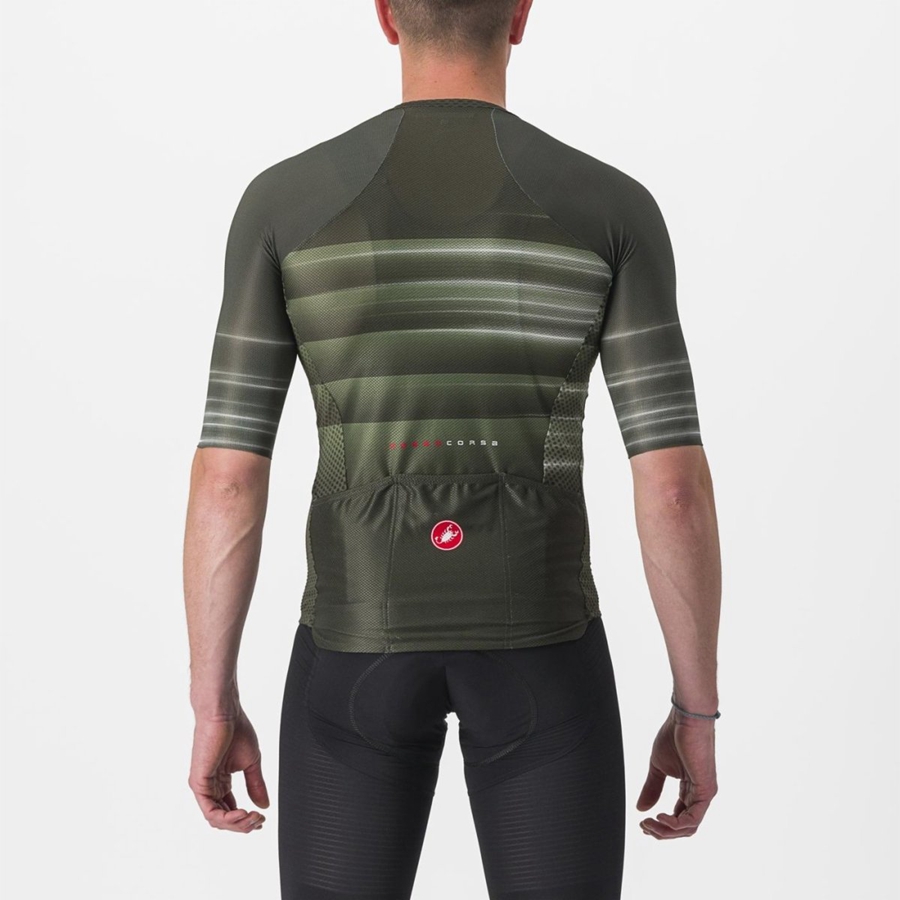 Castelli CLIMBER'S 3.0 SL2 Jersey Heren Diepgroen | 592170IEG