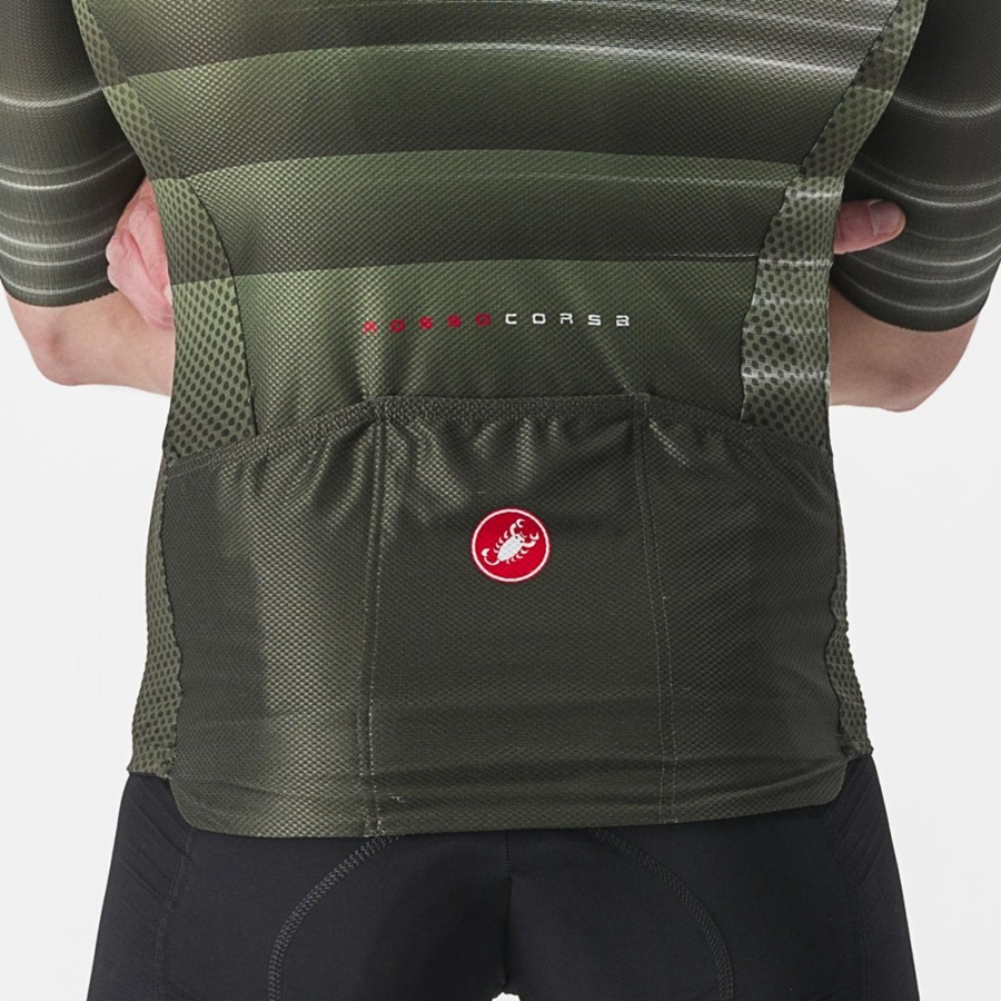 Castelli CLIMBER'S 3.0 SL2 Jersey Heren Diepgroen | 592170IEG