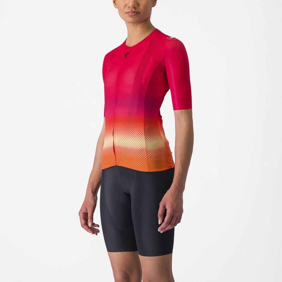 Castelli CLIMBER'S 4.0 W Jersey Dames Roze | 291450XUO