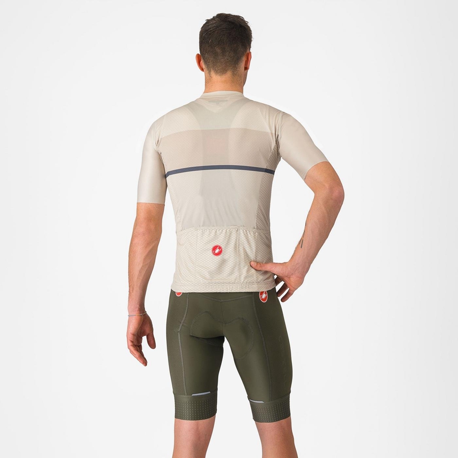 Castelli COMPETIZIONE Korte Broek Met Slabbetje Heren Diepgroen | 728013HZT