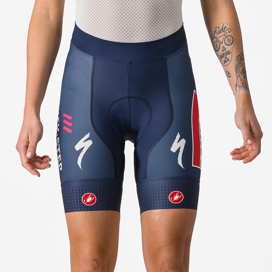 Castelli COMPETIZIONE W Korte Broek Dames Blauw Wit | 562937JCY