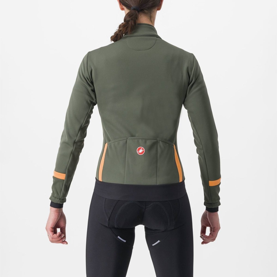 Castelli DINAMICA 2 Jassen Dames Groen | 759360BDS