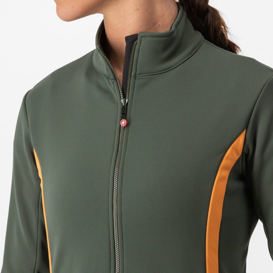 Castelli DINAMICA 2 Jassen Dames Groen | 759360BDS