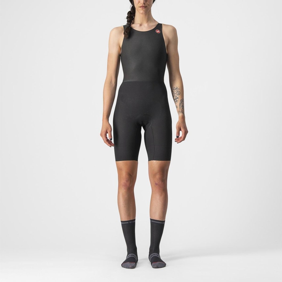 Castelli ELITE W Snelheidspak Dames Zwart | 049631LGW