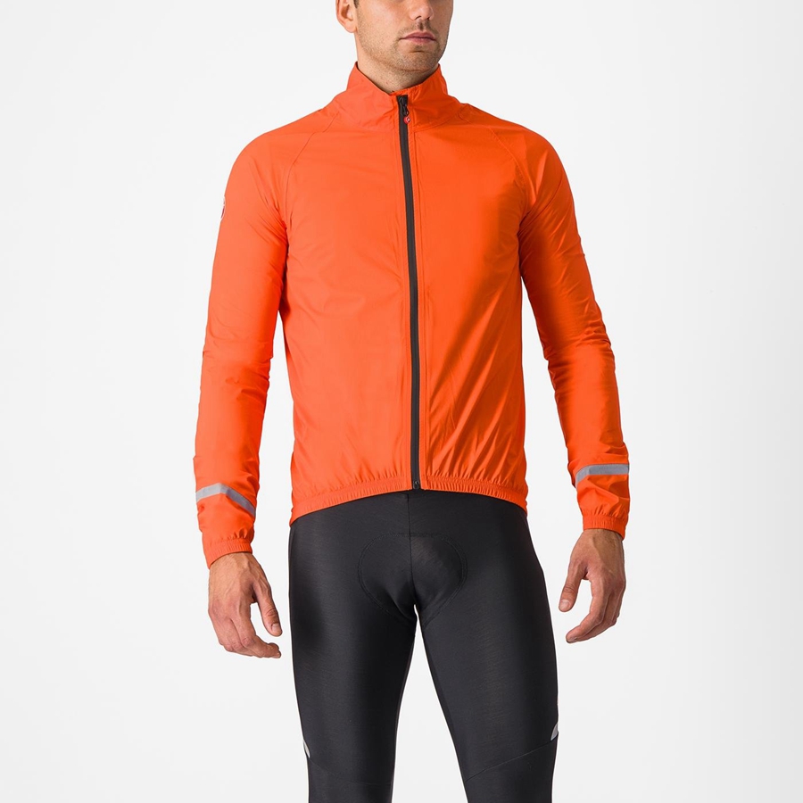 Castelli EMERGENCY 2 RAIN Bescherming Heren Oranje | 892364WEI