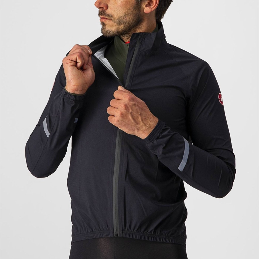 Castelli EMERGENCY 2 RAIN Bescherming Heren Zwart | 798215GNH