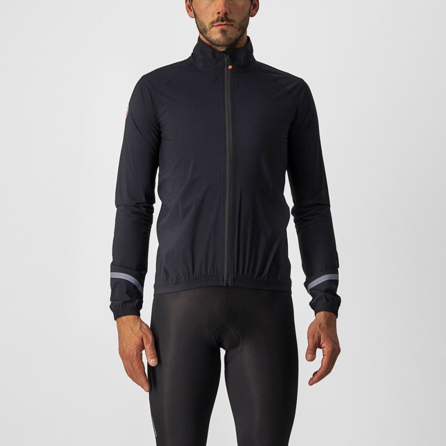 Castelli EMERGENCY 2 RAIN Bescherming Heren Zwart | 798215GNH