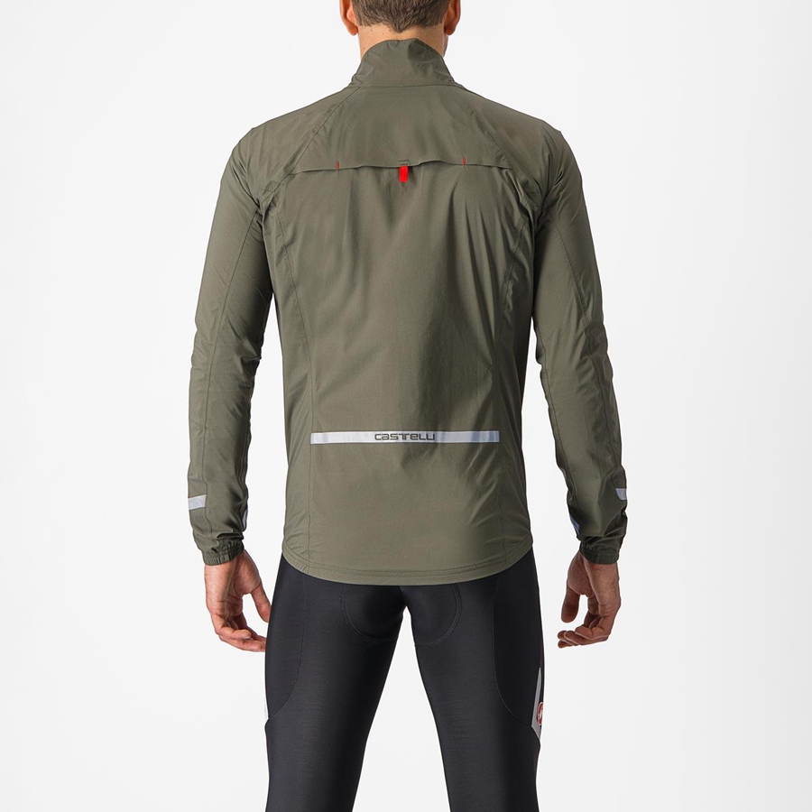 Castelli EMERGENCY 2 RAIN Bescherming Heren Groen | 410659GMC