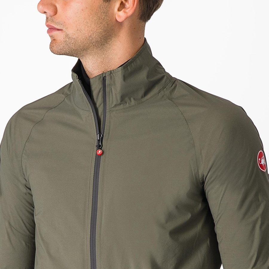 Castelli EMERGENCY 2 RAIN Bescherming Heren Groen | 410659GMC