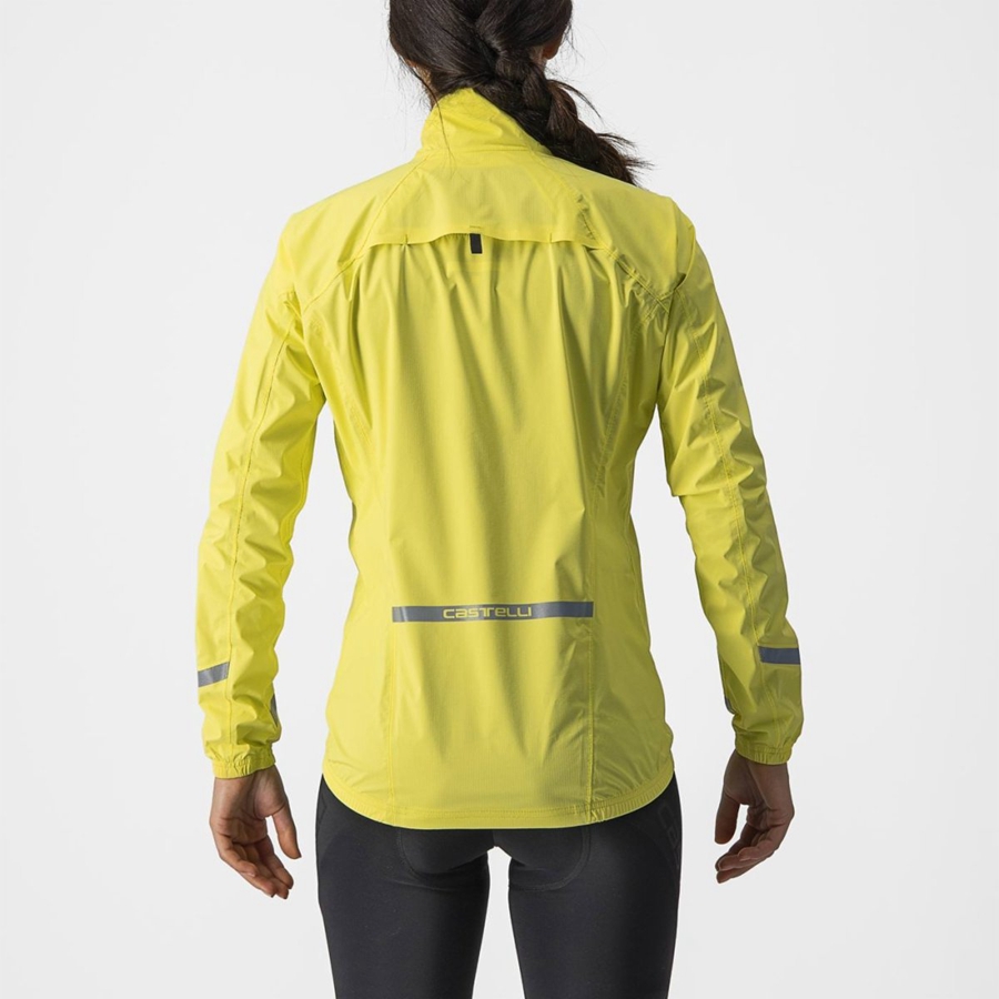 Castelli EMERGENCY 2 W RAIN Bescherming Dames Geel | 067241VYG