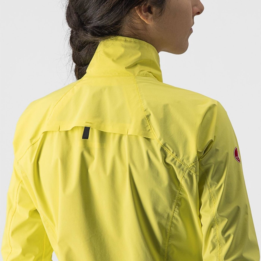 Castelli EMERGENCY 2 W RAIN Bescherming Dames Geel | 067241VYG