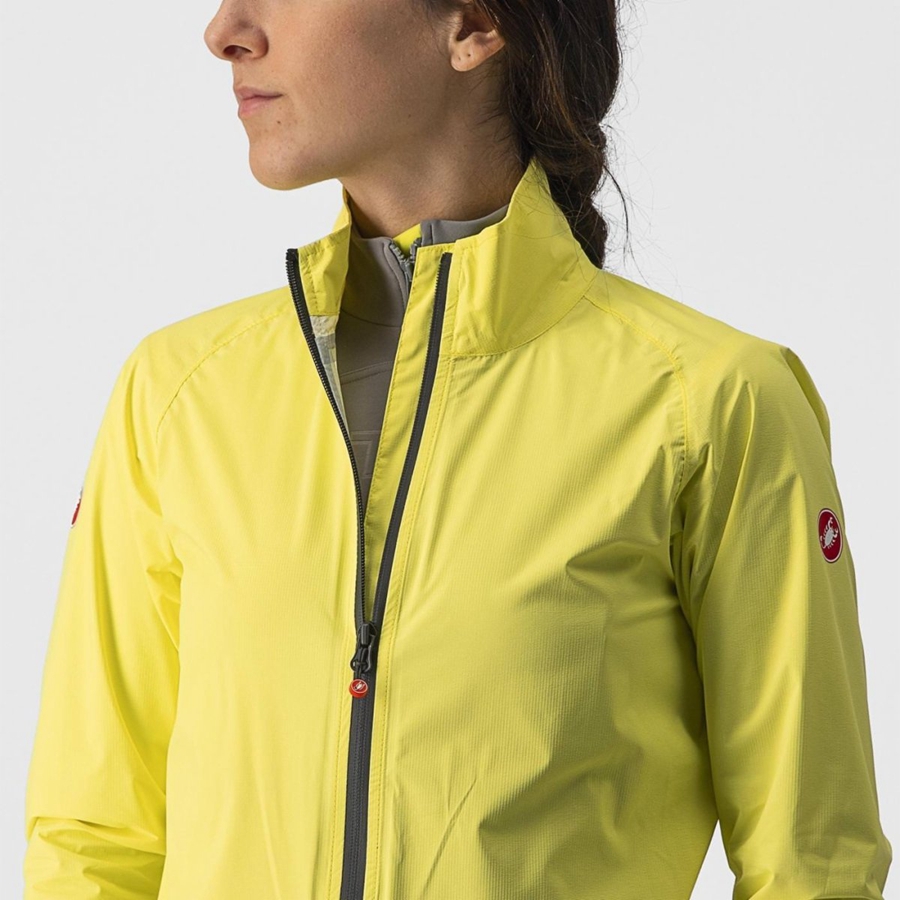 Castelli EMERGENCY 2 W RAIN Bescherming Dames Geel | 067241VYG