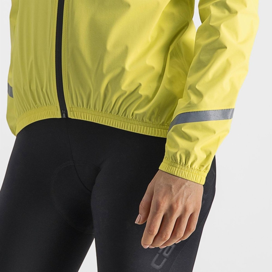 Castelli EMERGENCY 2 W RAIN Bescherming Dames Geel | 067241VYG