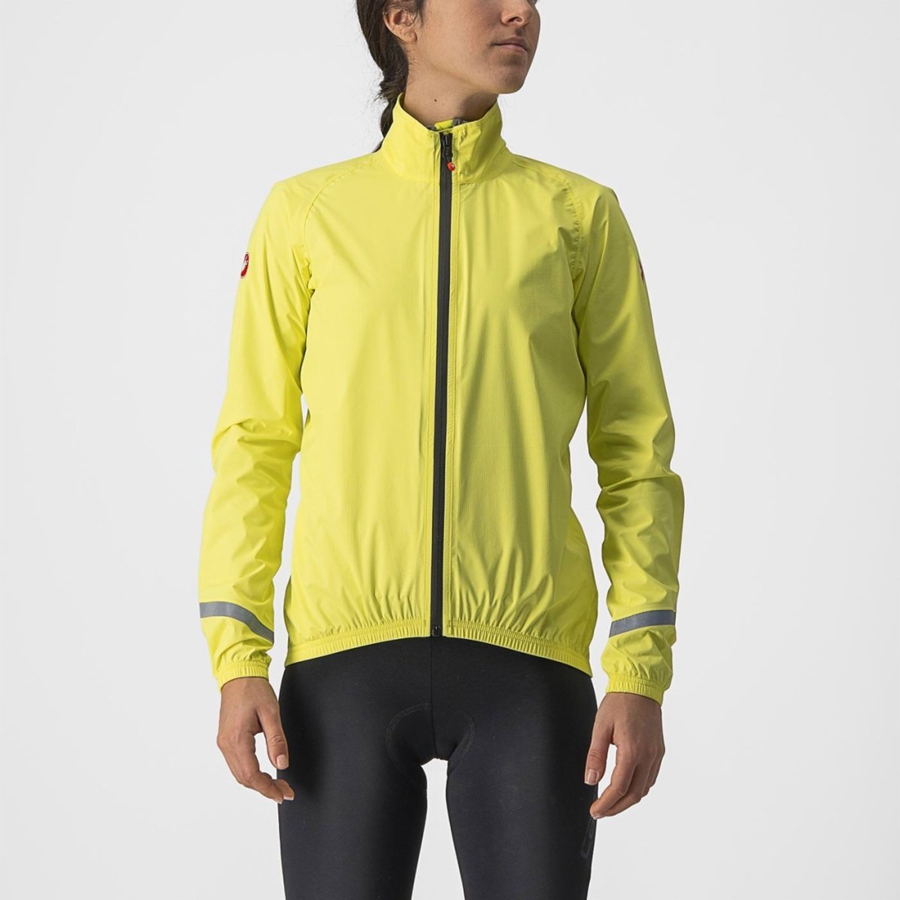 Castelli EMERGENCY 2 W RAIN Bescherming Dames Geel | 067241VYG