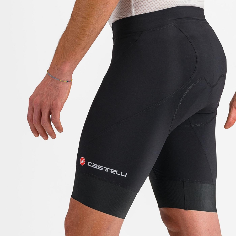 Castelli ENDURANCE 3 Korte Broek Heren Zwart | 359246AOC