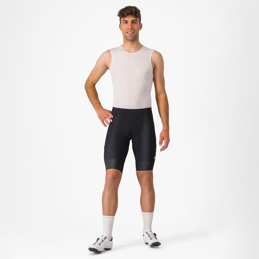 Castelli ENDURANCE 3 Korte Broek Heren Zwart | 359246AOC