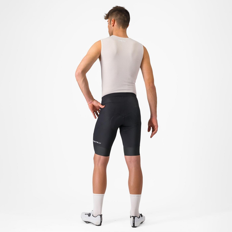 Castelli ENDURANCE 3 Korte Broek Heren Zwart | 359246AOC