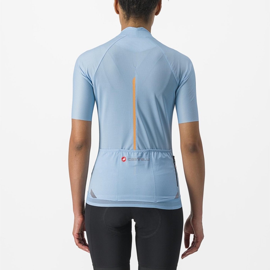 Castelli ENDURANCE W Jersey Dames Blauw | 731054FIW