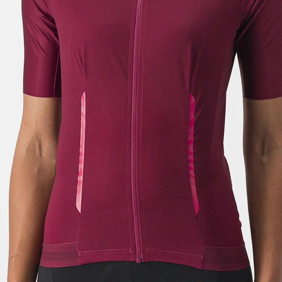 Castelli ENDURANCE W Jersey Dames Bordeaux | 189403UBS