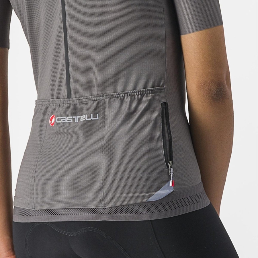 Castelli ENDURANCE W Jersey Dames Grijs | 768210QUY