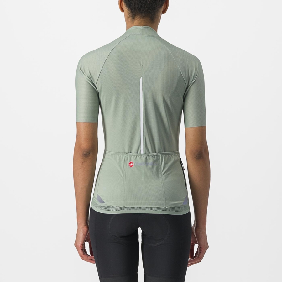 Castelli ENDURANCE W Jersey Dames Groen | 276483UQJ