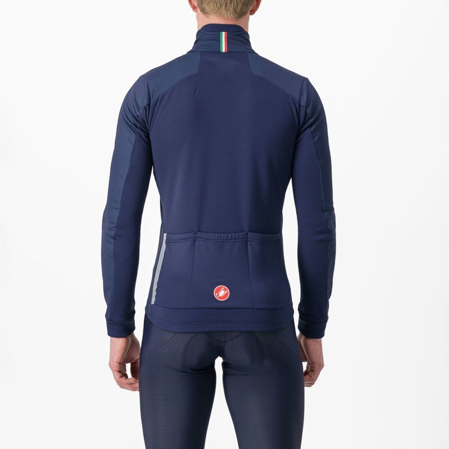 Castelli ENTRATA Jassen Heren Blauw Zilver | 109562MRO