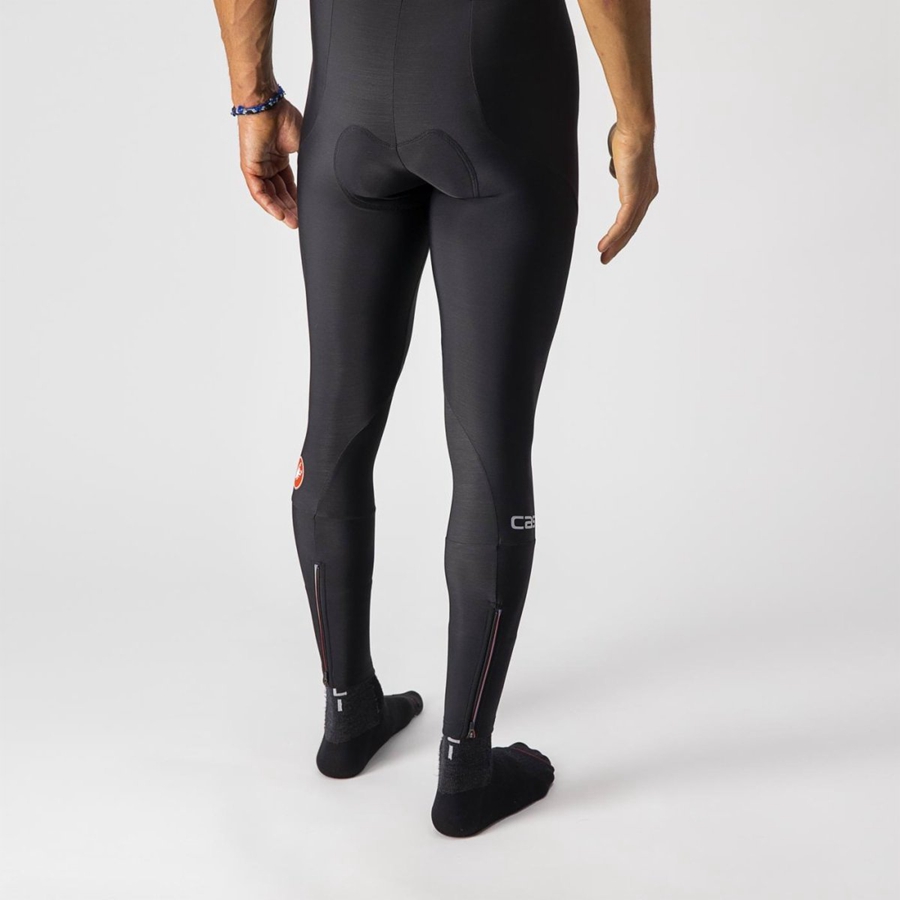 Castelli ENTRATA Leggings Heren Zwart | 672039ORI