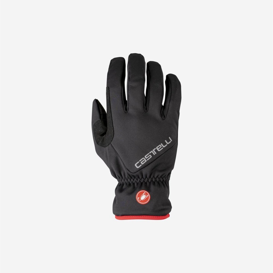 Castelli ENTRATA THERMAL Handschoenen Heren Zwart | 530194CTR